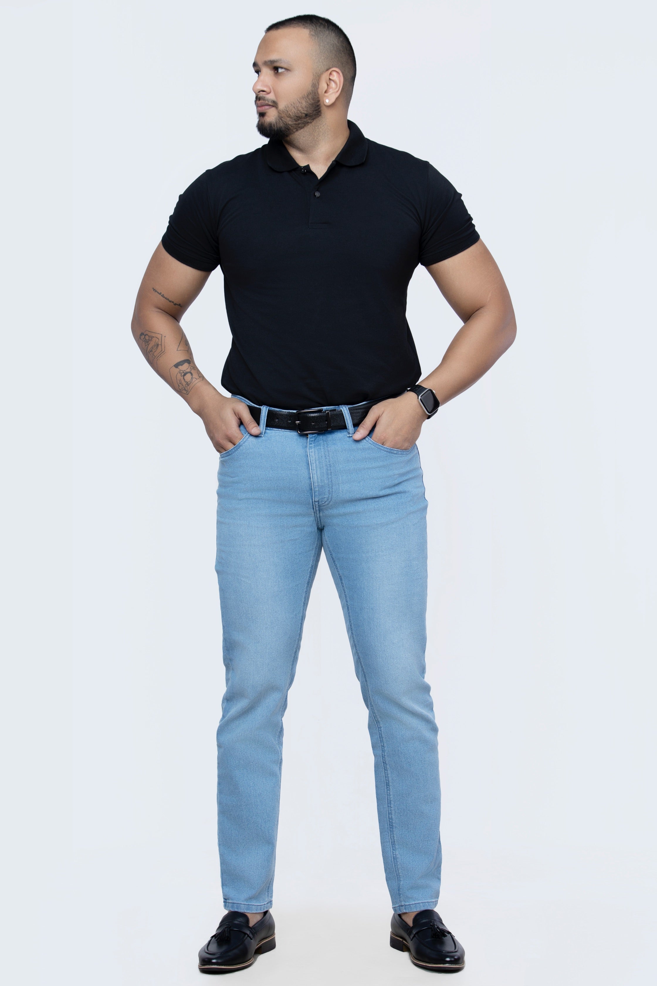 Men's Slim Fit Jeans - Light