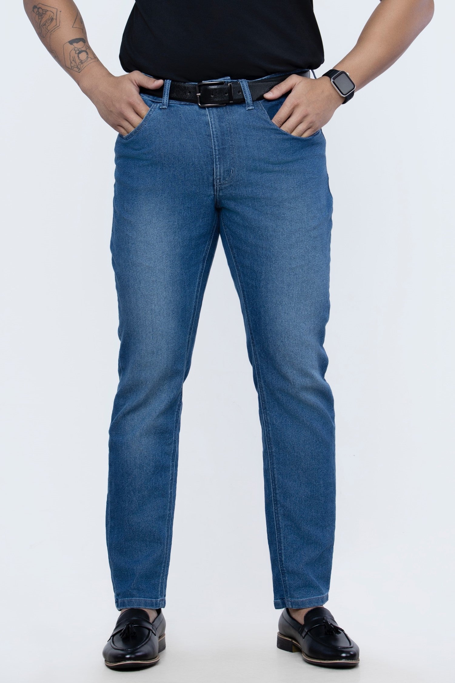Men's Slim Fit Jeans - Mid